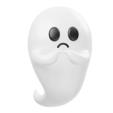 Fantasma triste  3D Icon