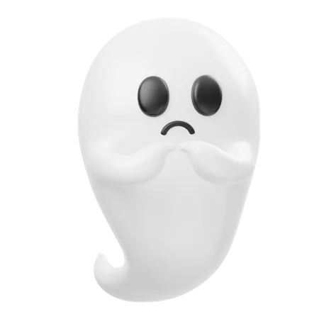 Fantasma triste  3D Icon