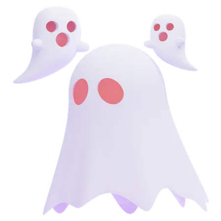 Fantasmas  3D Icon