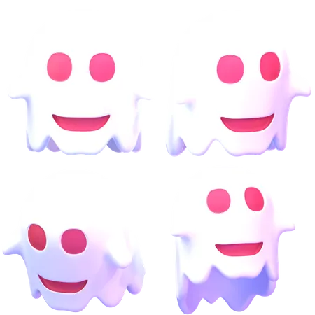 Fantasmas  3D Icon