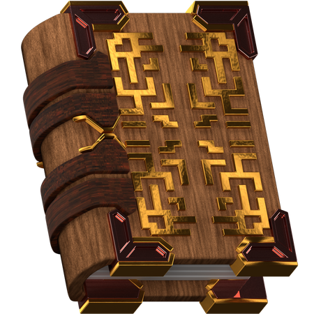 ファンタジーブック  3D Icon