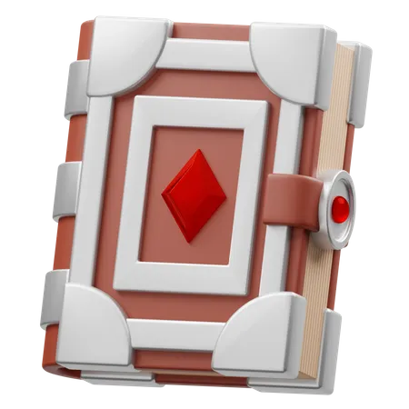 Fantasy Book  3D Icon