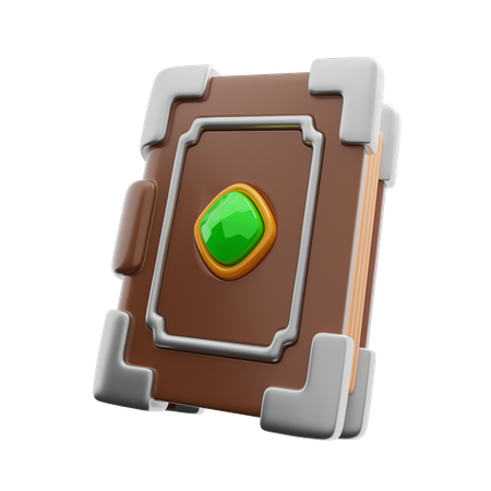 Fantasy Book  3D Icon