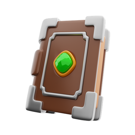 Fantasy Buch  3D Icon