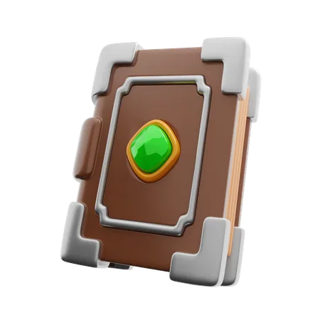 Fantasy Buch  3D Icon