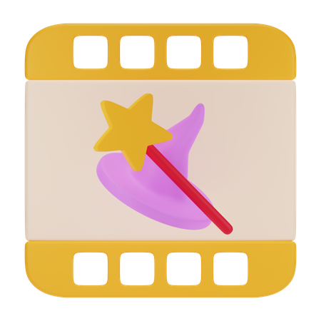 Fantasy-Film  3D Icon