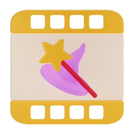 Fantasy-Film  3D Icon