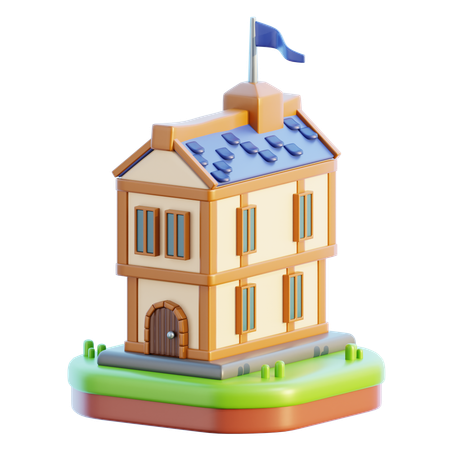 Fantasy House  3D Icon