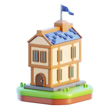 Fantasy House  3D Icon