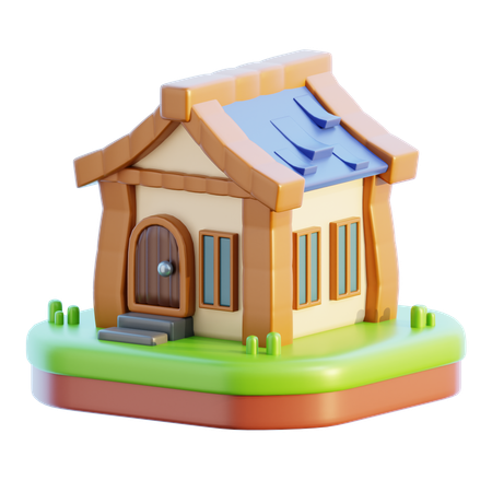 Fantasy House  3D Icon