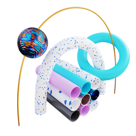 Fantasy Pipe  3D Icon