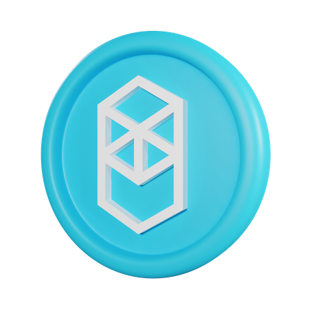 Fantom Coin  3D Icon