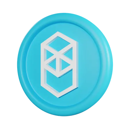 Fantom Coin  3D Icon