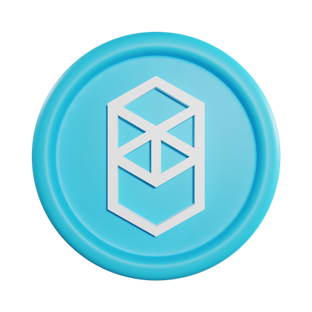 Fantom Coin  3D Icon