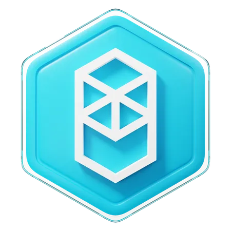 Fantom (FTM) Badge 3D Illustration