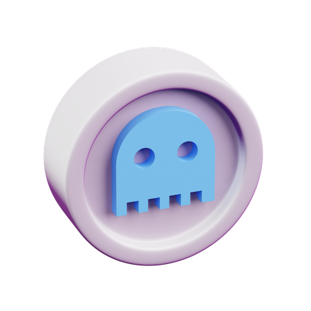 Fantôme  3D Icon