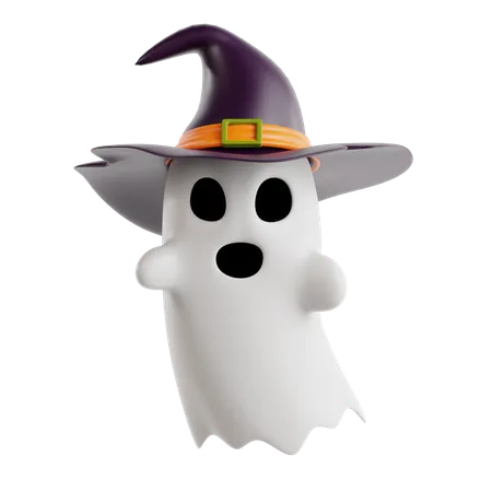 Fantôme d'Halloween  3D Icon