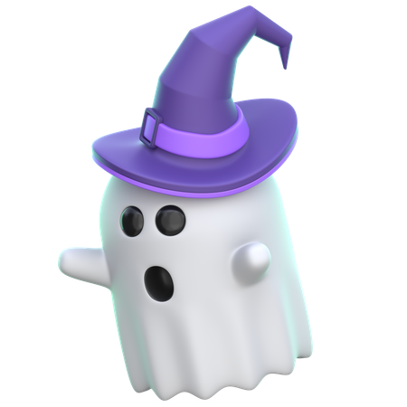 Fantôme d'Halloween  3D Icon