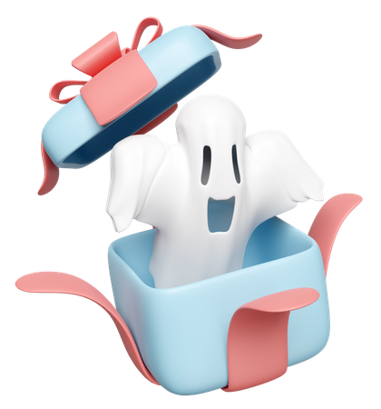 Fantôme du cadeau  3D Icon