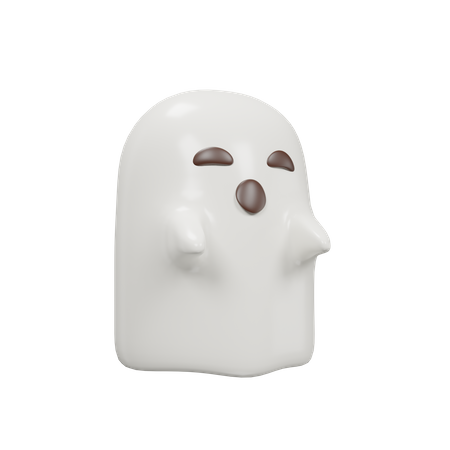 Fantôme Halloween  3D Icon