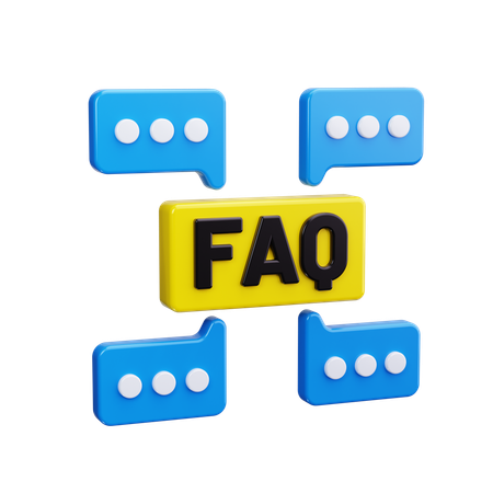 Faq  3D Icon