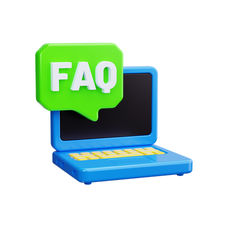 Faq  3D Icon