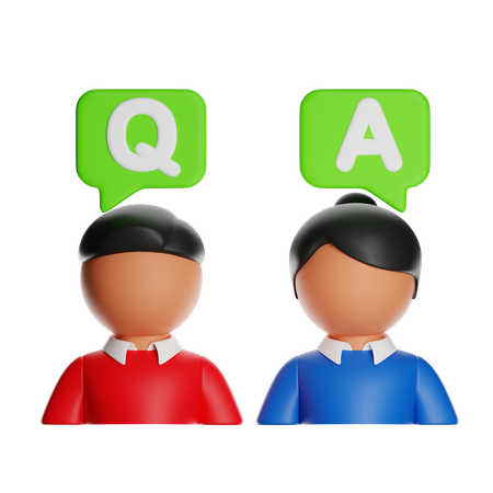FAQ  3D Icon