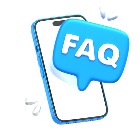 FAQ  3D Icon