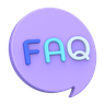 3d faq 3d logo