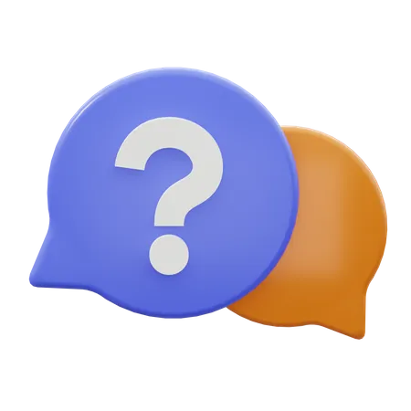 Faq  3D Icon