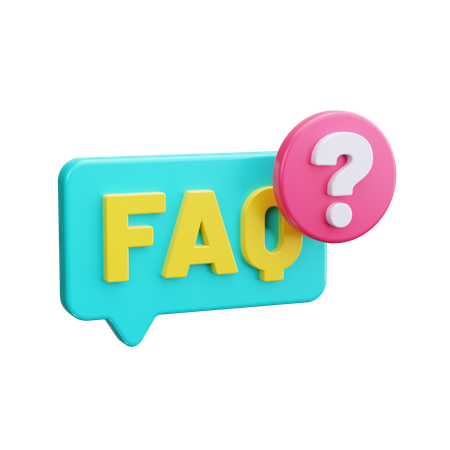 Faq  3D Icon