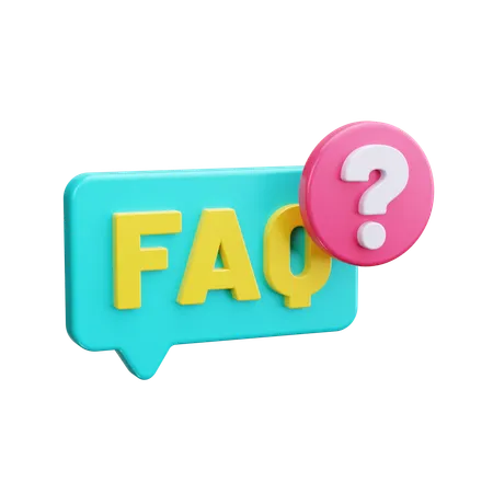 Faq  3D Icon