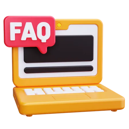 Faq  3D Icon