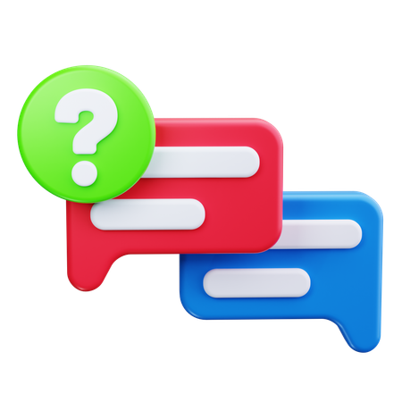 Faq  3D Icon