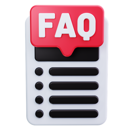 Faq  3D Icon