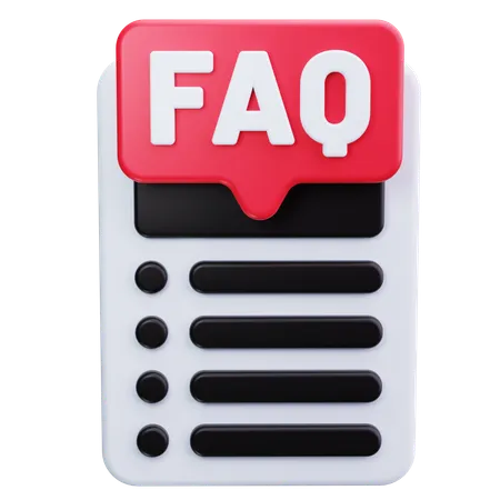 Faq  3D Icon