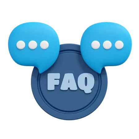 Faq  3D Icon