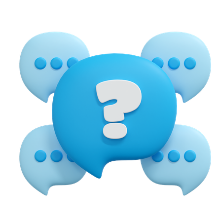 Faq  3D Icon