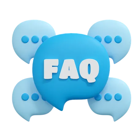 Faq  3D Icon