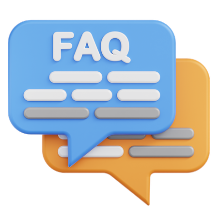 Faq  3D Icon