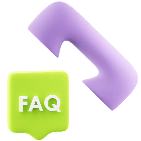 Faq  3D Icon