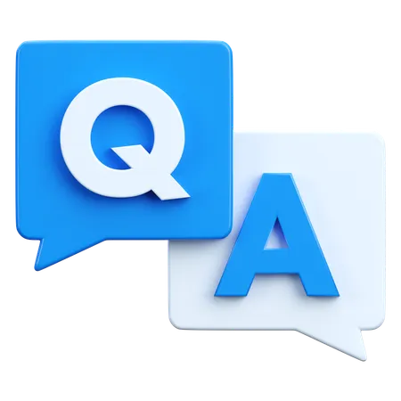 Faq  3D Icon