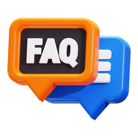 Faq  3D Icon