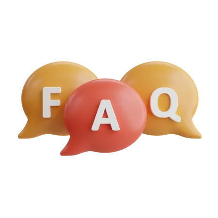 Faq  3D Icon