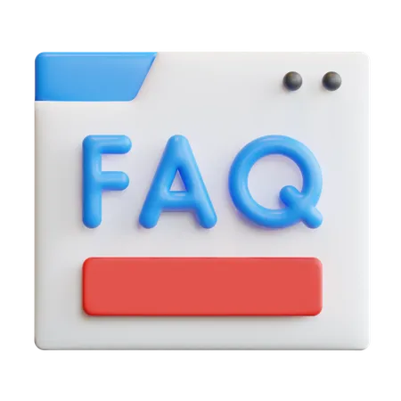 Faq  3D Icon