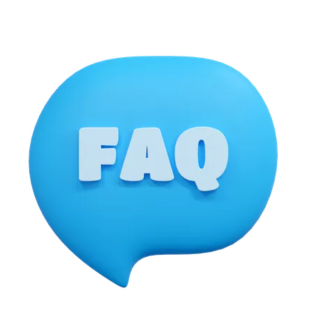 Faq  3D Icon