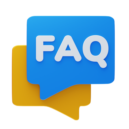 Faq  3D Icon