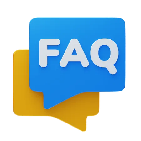 Faq  3D Icon