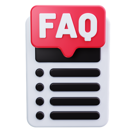 Faq  3D Icon