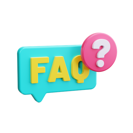 Faq  3D Icon